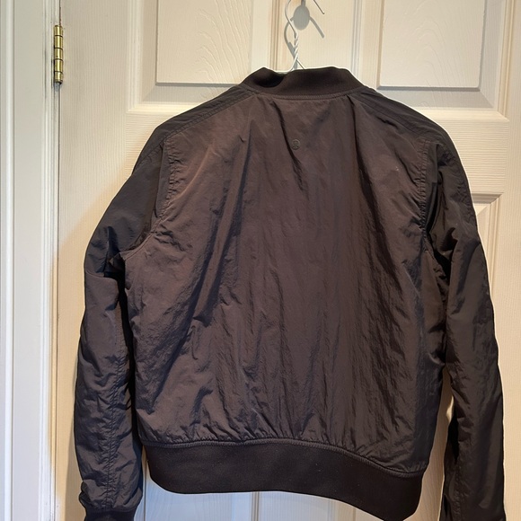 Lululemon Non-Stop Bomber *Reversible Black Size 8 - Picture 10 of 15